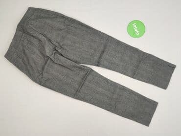 sukienka w szkocką kratę damska: Spodnie materiałowe damskie, rozmiar L — 3