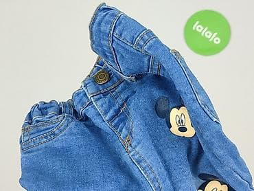 pull and bear baggy dresy: Spodnie jeansowe, Disney, 12-18 miesięcy, stan - Bardzo dobry — 4
