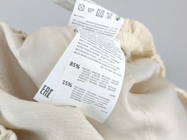 lidl koszule lniane: Spodnie materiałowe damskie, S — 5