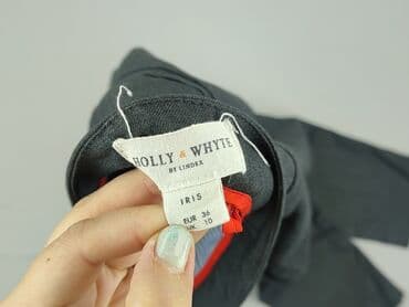 woskowane legginsy z wysokim stanem zara: Holly & Whyte, Material trousers for women, size S (EU 36) — 4