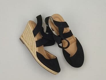 waska stopa: Sandały damskie, rozmiar 37 — 1