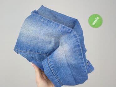 stroje kąpielowe dla dziewczyn 12 lat: Spodnie jeansowe, 9 lat, 128/134, stan - Bardzo dobry — 4