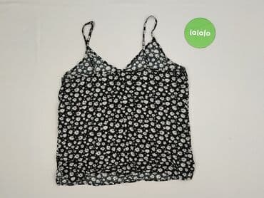 czarne krótkie spodenki sinsay: Sinsay, Top damski, rozmiar M — 3