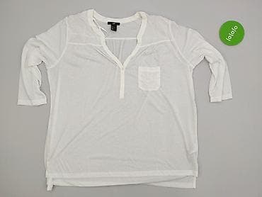 hm biale bluzki: H&M, Bluzka damska, rozmiar L — 2