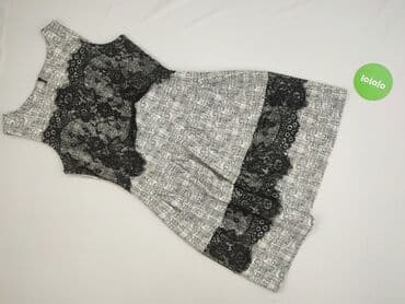 sukienka midi na wesele koronka: Sukienka damska, rozmiar S — 2