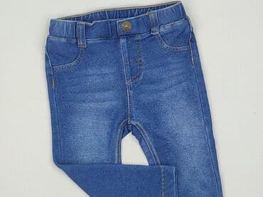 Spodnie jeansowe, H&M, 9-12 miesięcy, stan - Idealny w lalafo.pl Spodnie jeansowe, H&M, 9-12 miesięcy, stan - Idealny