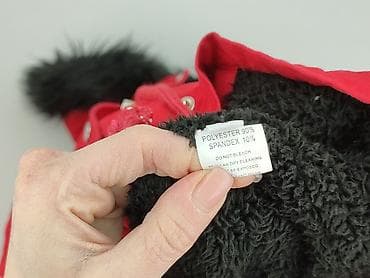 czarny plaszcz: PARKA, Parka damska, rozmiar S — 5