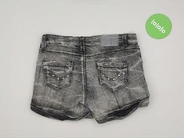 szorty jeansowe damskie szare: Szorty damskie, rozmiar S — 3