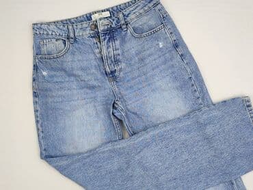spodnie jeansy damskie klasyczne: Stradivarius, Jeansy damskie, rozmiar S — 1