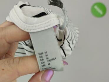 koszulka pod marynarkę damska: H&M, T-shirt damski, rozmiar M — 4