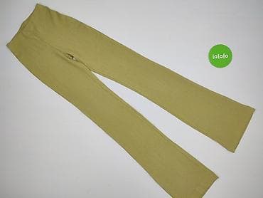 jeansy ecru: Spodnie materiałowe damskie, rozmiar S — 2