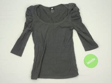 szara bluzka h m: H&M, Bluzka damska, rozmiar S — 2