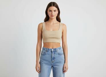 bluzy damskie duże rozmiary: Boohoo, Top damski, rozmiar L — 6