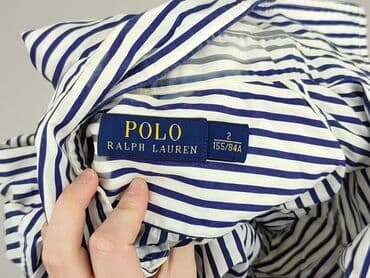 sinsay golf: Shirt 13 years, condition - Very good, pattern - Striped, color - Blue — 4
