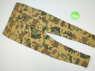 spodnie joggery moro damskie: Cropp, Material trousers for women, size L (EU 40) — 3