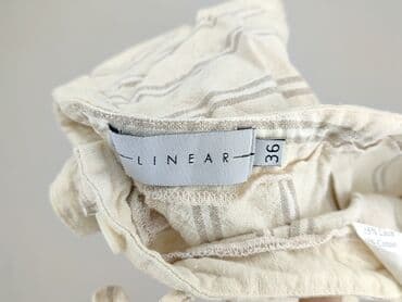 szerokie spodnie new yorker: Linear, Spodnie materiałowe damskie, rozmiar S — 4