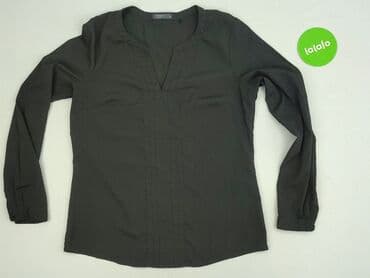 bluzki basic czarne: Manguun, Bluzka damska, M — 2