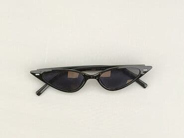 paski do sukienki srebrne: Glasses, Sunglasses, Cat eyes design, condition - Perfect — 1