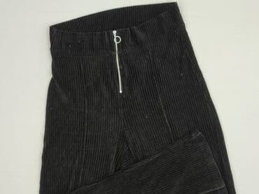 дешеве жіноче взуття: Black, Material trousers for women, size M (EU 38) — 1