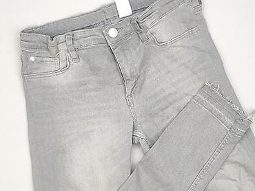 Spodnie jeansowe, H&M, 11 lat, 140/146, stan - Bardzo dobry