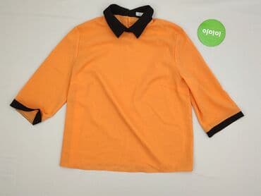 pomarańczowa marynarka mohito: Bluzka damska, rozmiar 4XL — 2