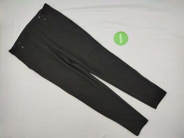 długie spodnie damskie dla wysokich: Beloved, Spodnie materiałowe damskie, rozmiar 2XL — 2