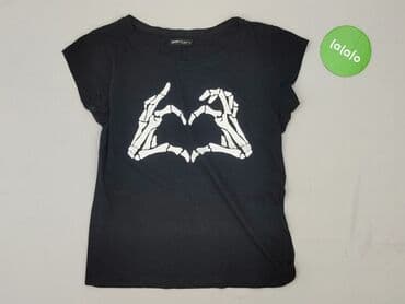 t shirty skeleton: Cropp, Women`s T-shirt, size S — 2