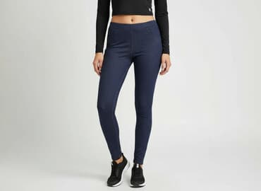 legginsy granatowe damskie: Legginsy Sportowe damskie, rozmiar S — 5