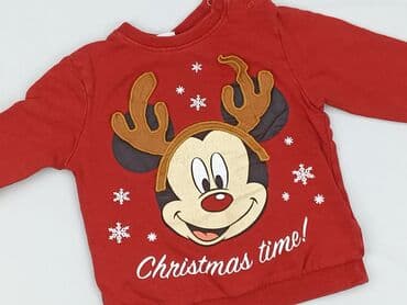 modne czarne sweterki: Sweatshirt, Disney, 2-3 years, 92-98 cm, condition - Good — 1