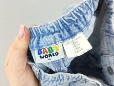 sukienka z kołnierzykiem zara: Spodnie jeansowe, Baby club, 12-18 miesięcy, stan - Bardzo dobry — 4