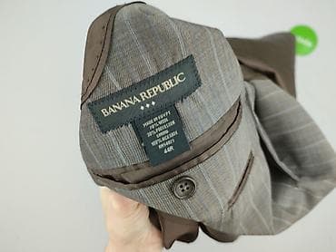 cargo reserved: Męska marynarka Banana Republic - Kolor: szary z jasnymi, subtelnymi — 6