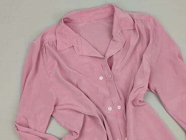 koszula satynowa rozowa: Koszula damska, rozmiar M — 1