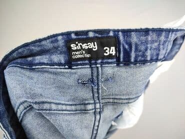 sinsay plus size spodnie: Jeansy dla mężczyzn — 4