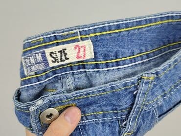 jeansowe spódnice rozkloszowane: Women`s skirt, size S — 5