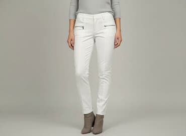 zara kombinezon damski narciarski: Janina, Spodnie materiałowe damskie, rozmiar M — 6