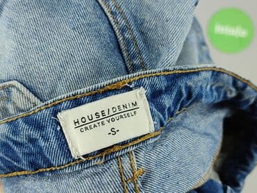 krótkie spodenki ogrodniczki damskie: House, Szorty damskie, rozmiar S — 5