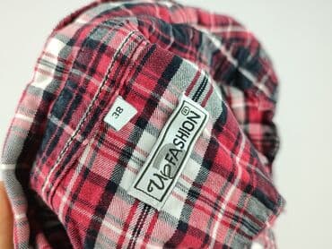 koszula w kratę damska czerwona: Up FASHION, Koszula damska, rozmiar M — 5