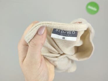 beżowe buty na koturnie ccc: Beloved, Bluzka damska, M — 4