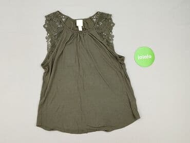 bluzka z przezroczystymi rękawami h m: H&M, Bluzka damska, rozmiar S — 2