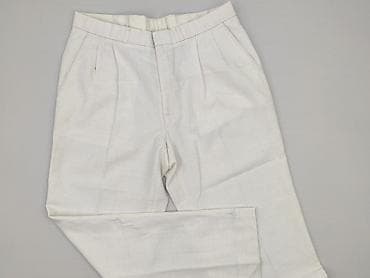 benetton len: Spodnie materiałowe damskie, rozmiar L — 1