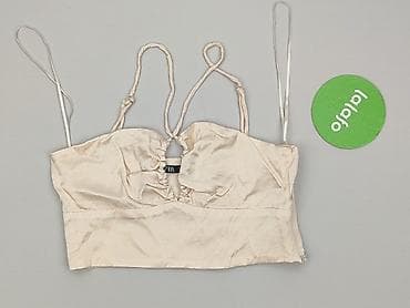 satynowe topy: Zara, Top damski, rozmiar XS — 2