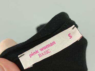 bluzka z dlugim rekawem czarna: Pink, Bluzka damska, rozmiar S — 4