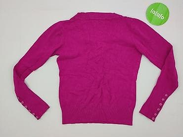 sweter fuksja: Sweter damski, rozmiar S — 3