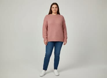 sweter bez ramion: Sweter damski, rozmiar XL — 5