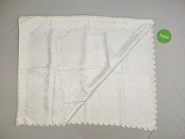 obrus na stół: Obrus 200 x 150, kolor - Biały, stan - Bardzo dobry — 3