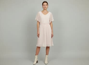 plisowane sukienki midi: Sukienka damska, rozmiar S — 1