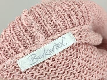 sweter w paski z serduszkiem: Kardigan damski, M — 5