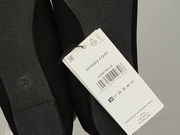 kapcie na szeroką stopę dziecka: Sinsay, Balerinki damskie, rozmiar 36 — 5