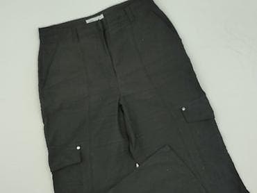 cargo wide leg: Cargo, Spodnie cargo damskie, rozmiar L — 1