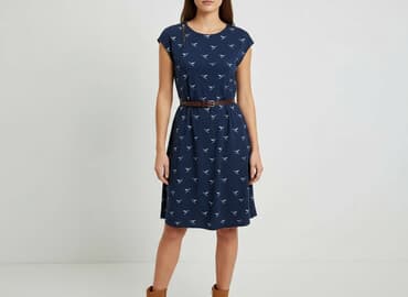 sukienka lou z piórami: Louche, Sukienka damska, rozmiar S — 1